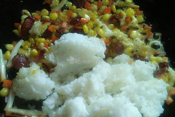 炒饭（彩色）的做法图解7