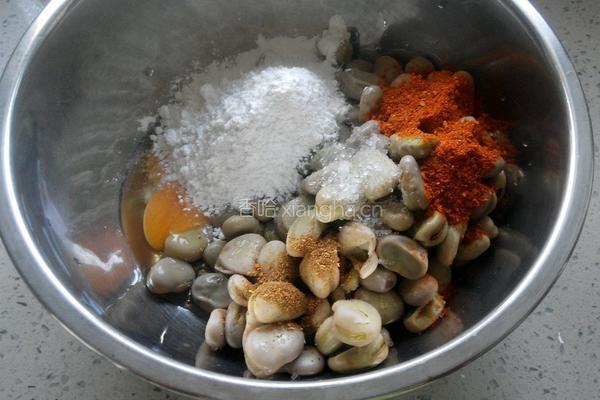 麻辣穿衣蚕豆的做法图解4