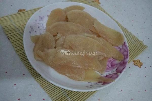 香煎鸡胸肉的做法图解2