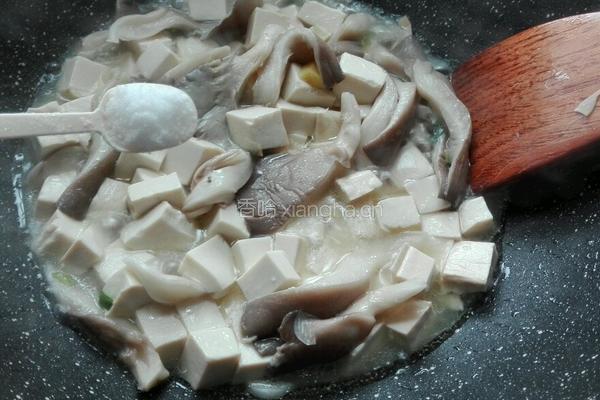 平菇烩豆腐的做法图解11