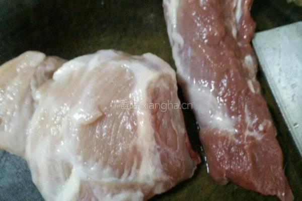 猪肉脯的做法图解1