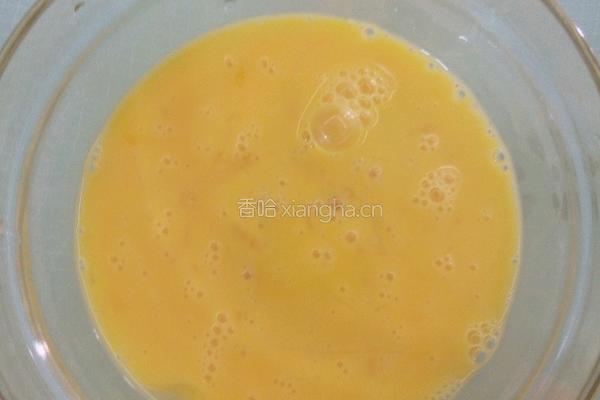 蒸煎鸡蛋饺的做法图解2
