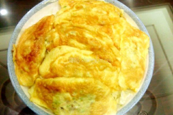 蒸煎鸡蛋饺的做法图解5