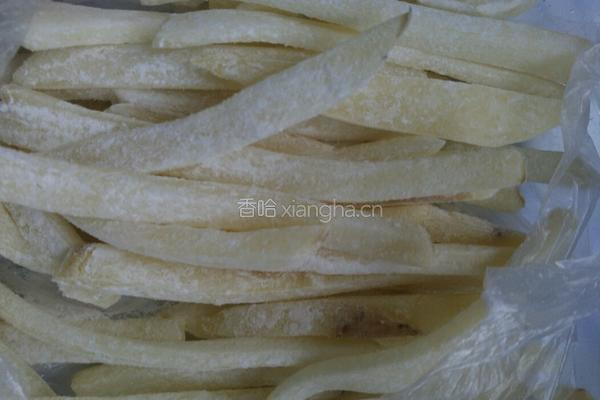 自制炸薯条的做法图解2
