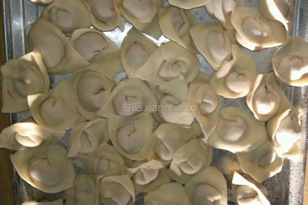 香菇猪肉混沌的做法图解5