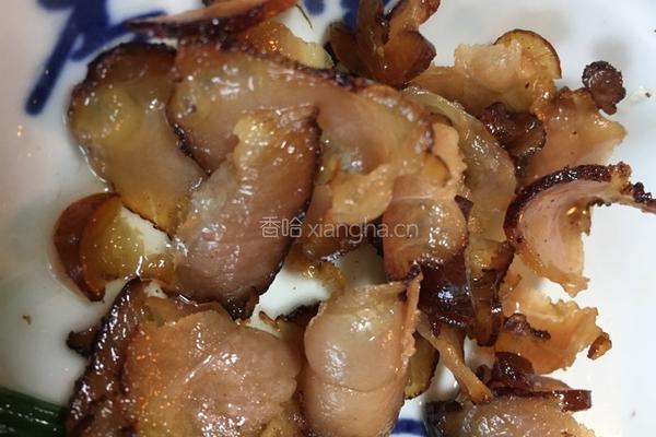 折耳根炒腊肉的做法图解9