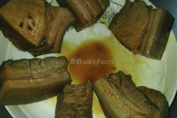 香椿扣肉的做法图解1