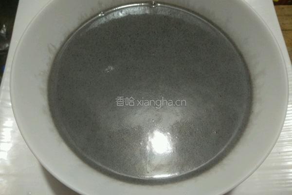 黑芝麻糊的做法图解6