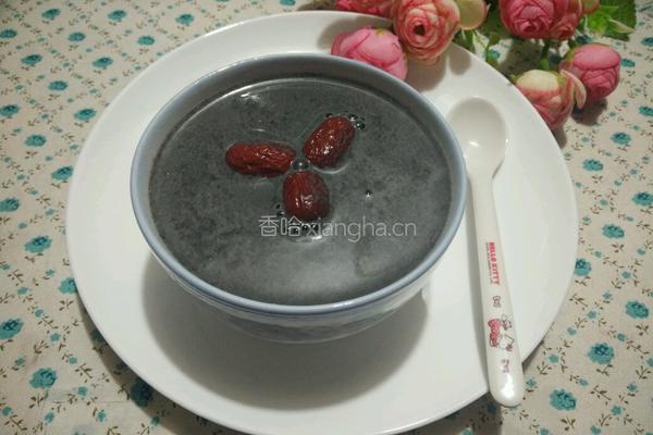 黑芝麻糊的做法图解8