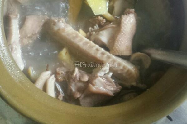 滋补鸭汤的做法图解2