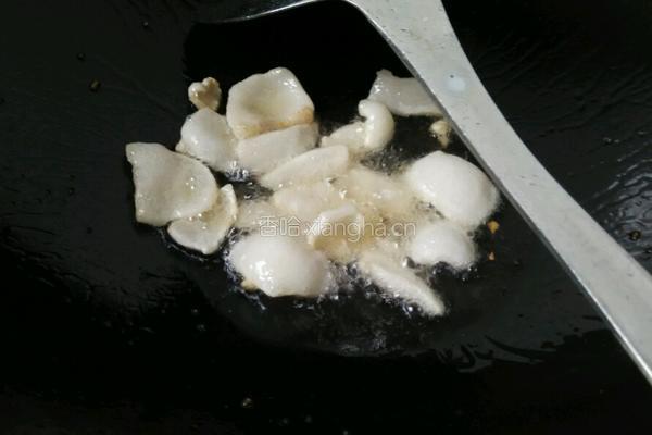 爆炒红菜苔的做法图解3