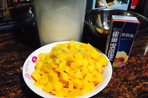 芒果千层蛋糕的做法图解14