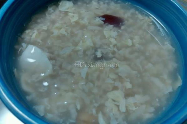 花生红枣蛋糊粥的做法图解9