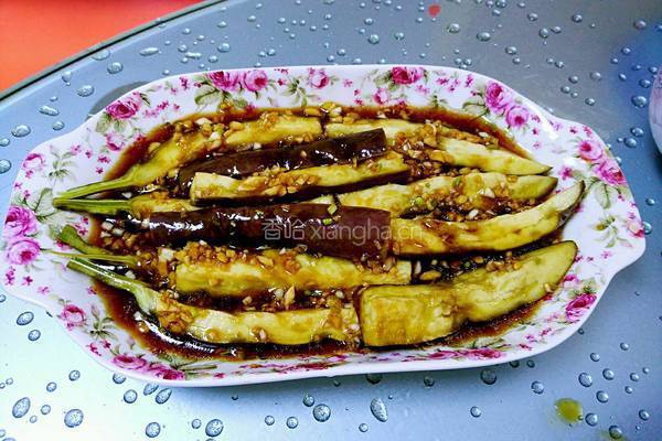 清蒸茄子。的做法图解6