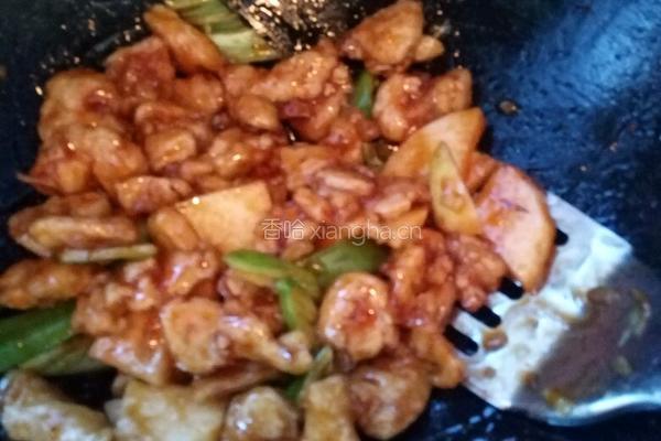 甜辣茄汁鸡片的做法图解6