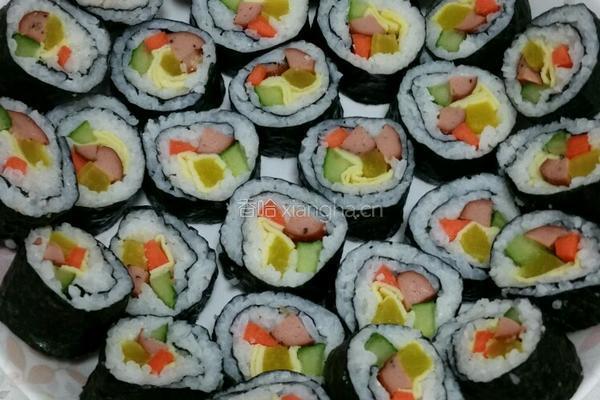 紫菜包饭的做法图解7