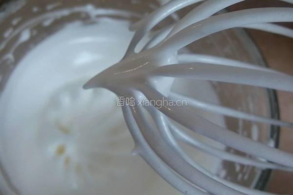 菠菜蜜豆海绵蛋糕的做法图解8