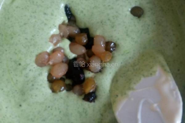菠菜蜜豆海绵蛋糕的做法图解14