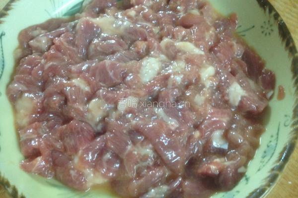 角瓜炒肉片的做法图解5