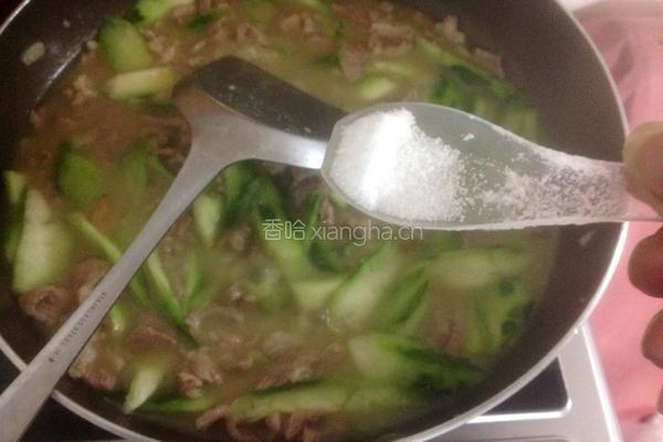 角瓜炒肉片的做法图解12
