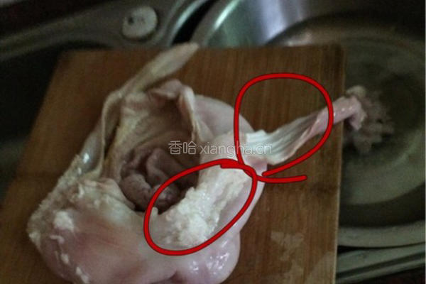 猪肚蒸蛋的做法图解2