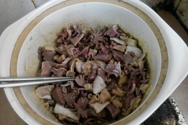 粤菜：沙姜焗鹅胗的做法图解6