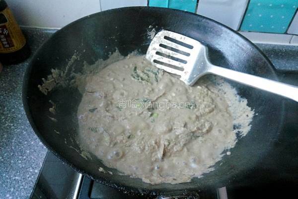 羊油炒麻豆腐的做法图解6