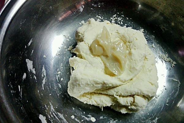 猪油肉馅煎饼的做法图解4
