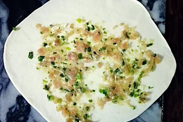 猪油肉馅煎饼的做法图解9