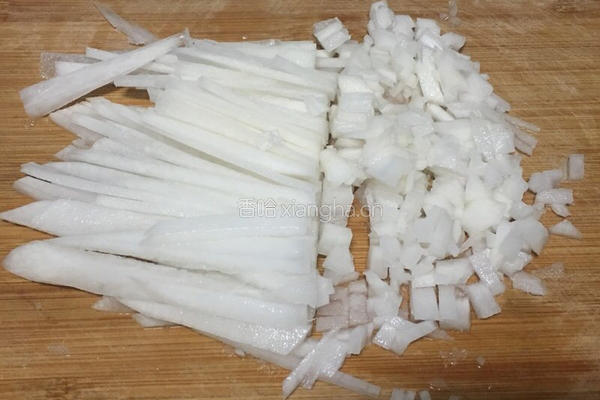 萝卜猪肉水饺的做法图解4