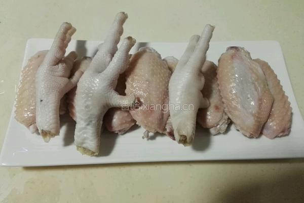 卤鸡翅鸡爪的做法图解3
