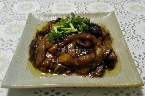 酱茄条的做法图解8