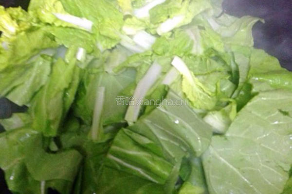 蒜蓉毛白菜的做法图解5