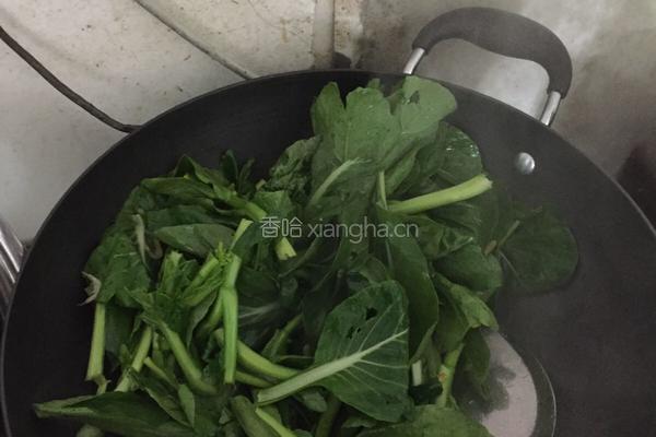 清炒青菜心的做法图解5