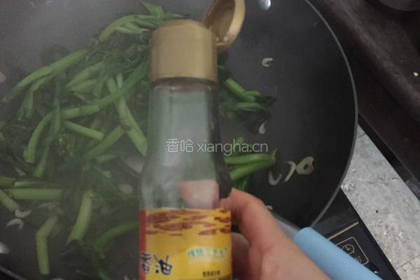 清炒青菜心的做法图解6