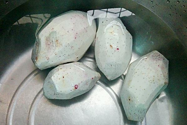 香芋西米露的做法图解1