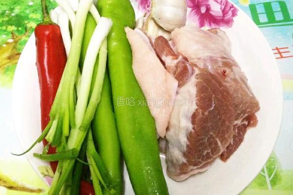 小炒肉的做法图解1