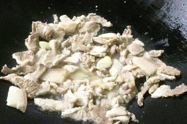 小炒肉的做法图解5