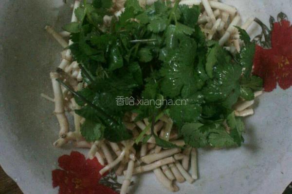 凉拌鱼腥草的做法图解3