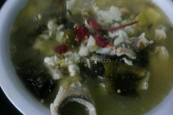 酸菜鱼的做法图解7