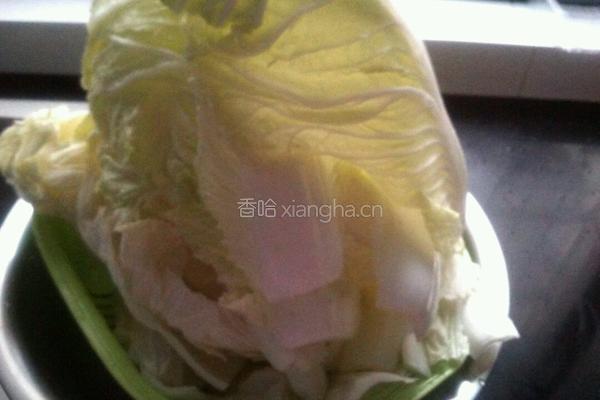 蒜容香泡菜的做法图解1