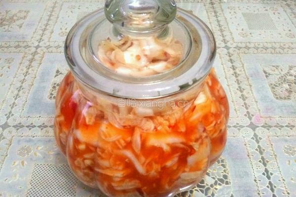 蒜容香泡菜的做法图解6