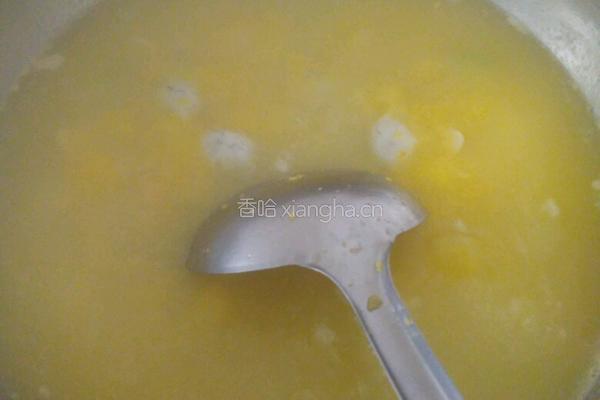 玉米粥煮饺子的做法图解6