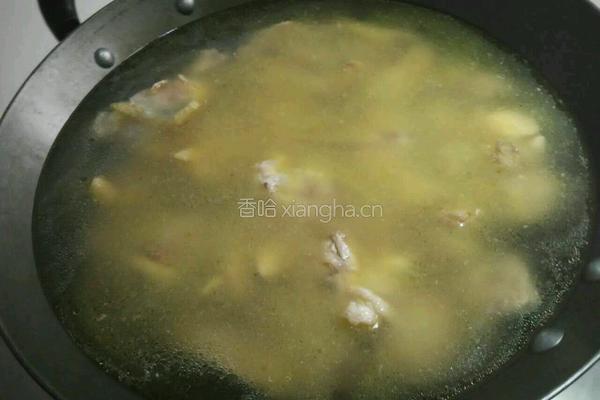 木耳炖鸡汤的做法图解4