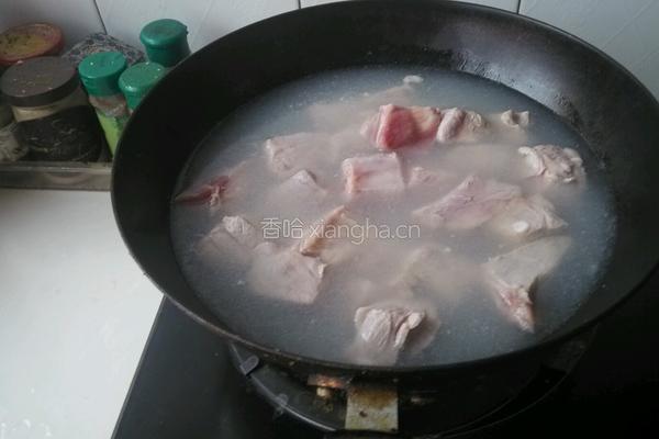 排骨海带汤的做法图解4