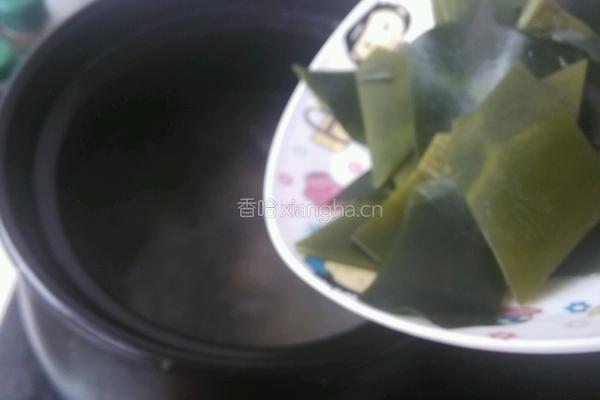 排骨海带汤的做法图解9