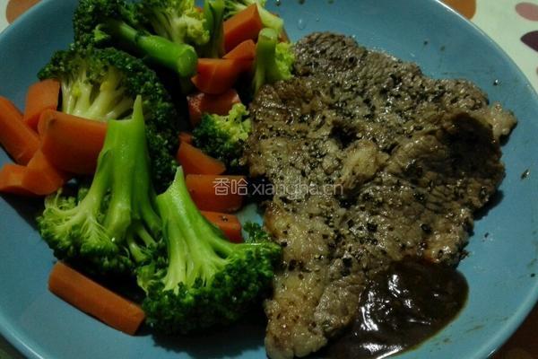 香煎牛排的做法图解3