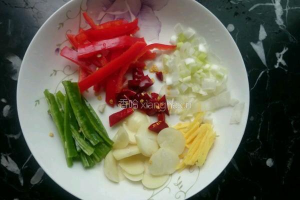 豆角炒肉卤面的做法图解5
