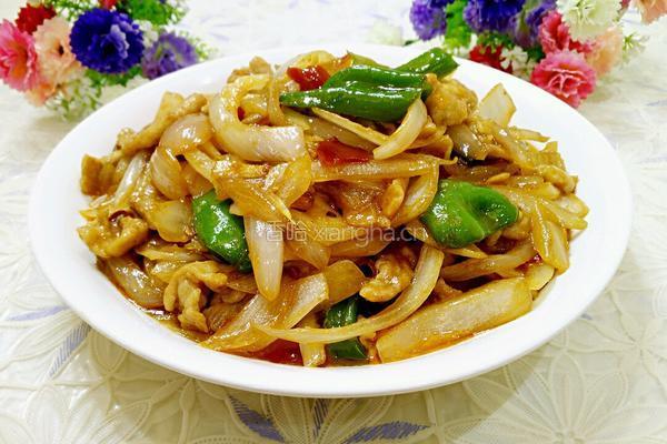 洋葱炒肉片的做法图解13