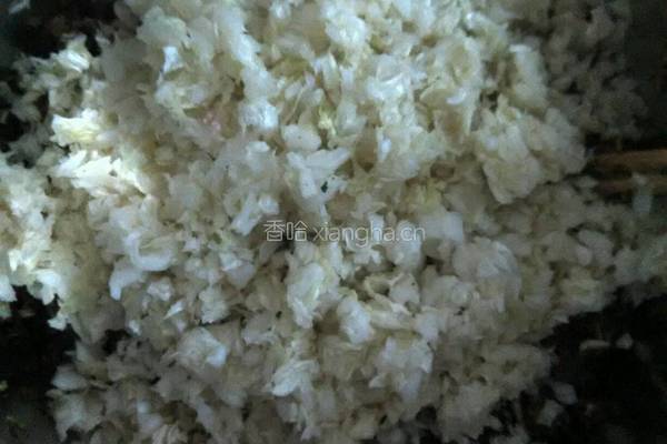 荠菜包子的做法图解4